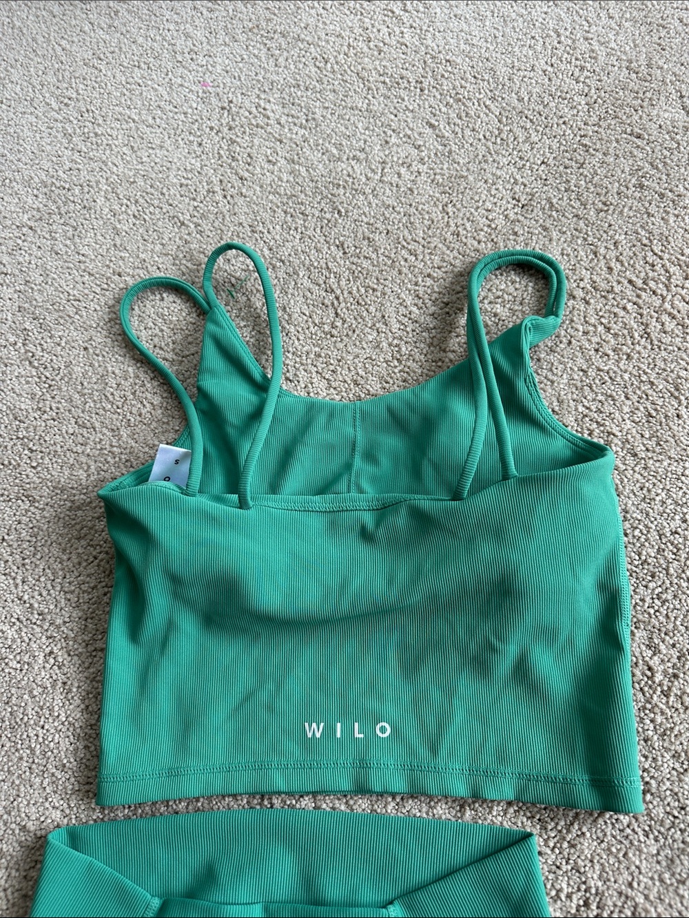 Wilo the label two piece sports bra and leggings set - Picture 3 of 10